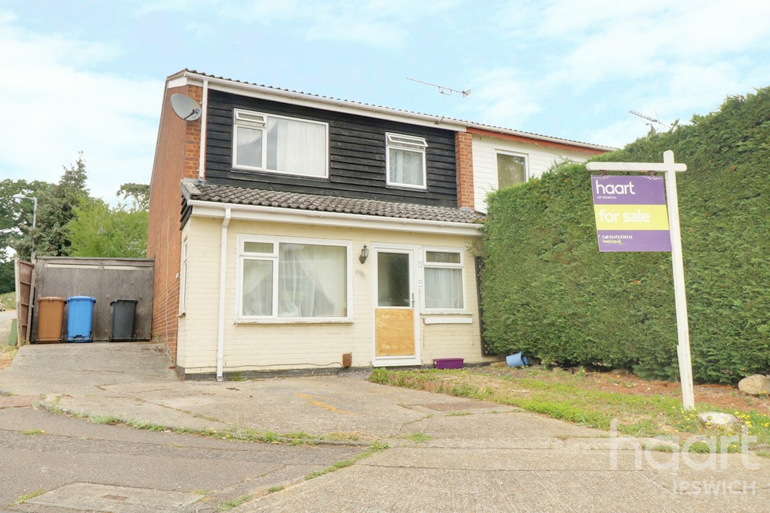 3 bedroom EndofTerrace House Chesterton Close, Ipswich £160,000