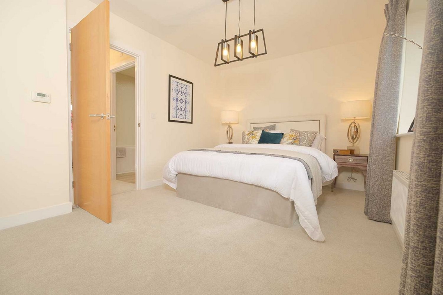 Large Master Bedroom With Dressing Area