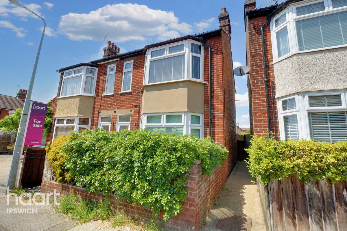 3 bedroom Semidetached house Sherrington Road, Ipswich £280,000