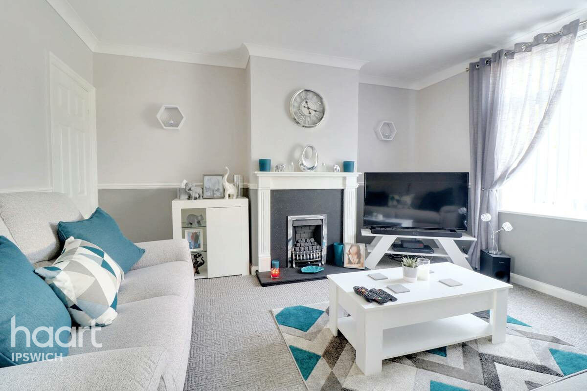 3 bedroom Semidetached house Kipling Road, Ipswich £230,000 haart
