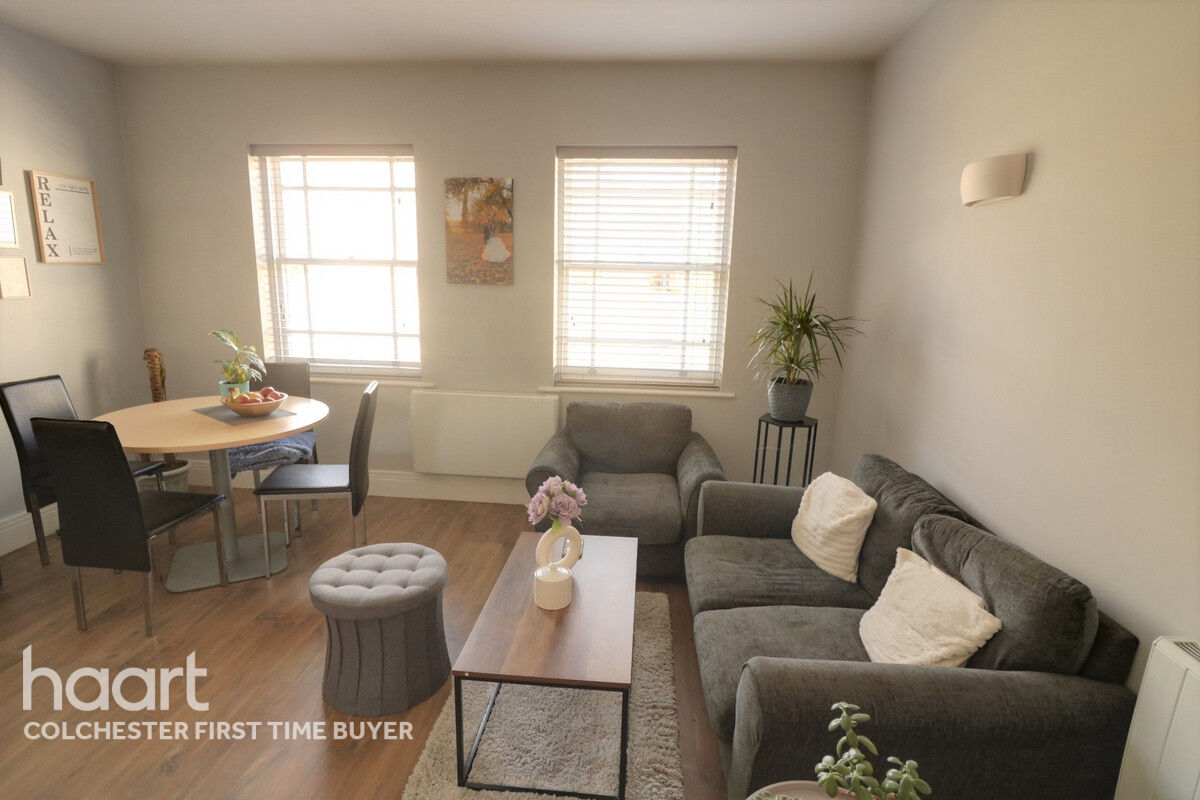 1 bedroom Apartment Church Walk, Colchester £130,000 haart