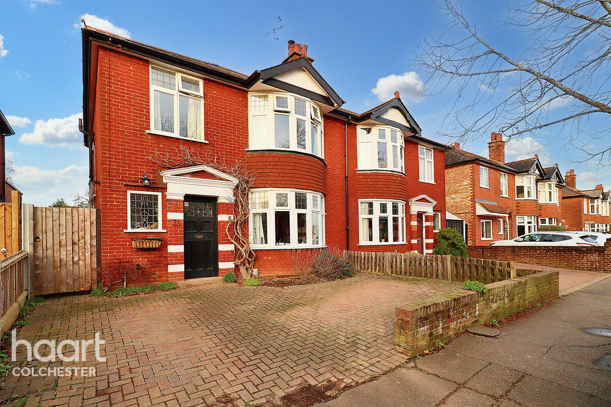3 bedroom Semidetached house Gladwin Road, Colchester £425,000 haart