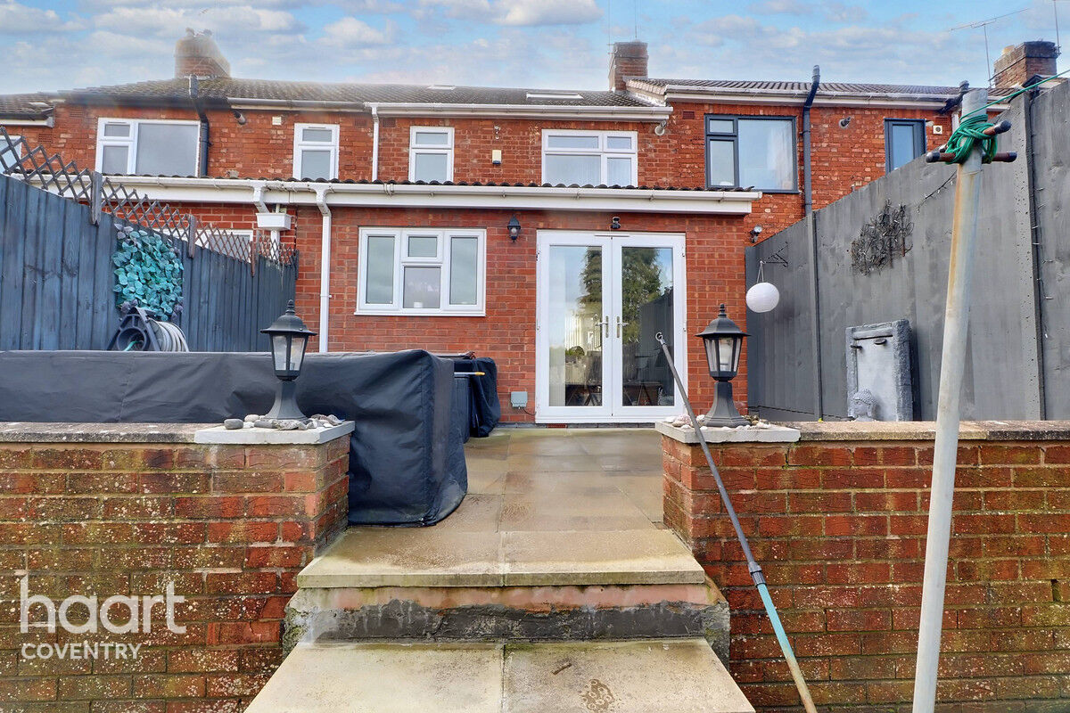3 bedroom Terraced House Honiton Road, Coventry £255,000 haart