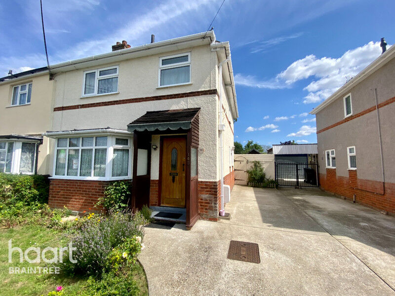 3 bedroom Semidetached house Cressing Road, Braintree £290,000 haart