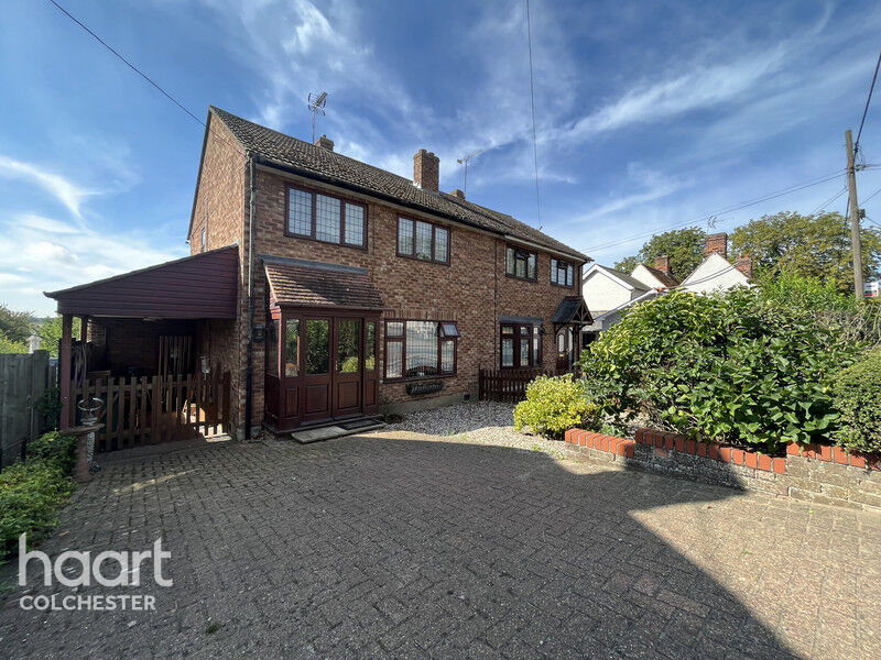 3 bedroom Semidetached house Colchester Road, White Colne £325,000