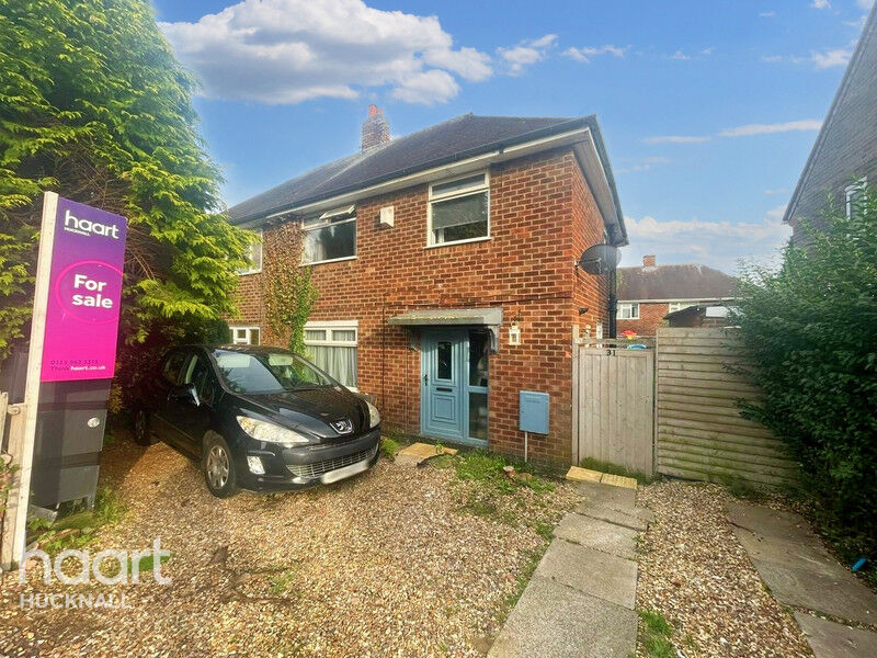 3 bedroom Semidetached house Cherry Avenue, Hucknall, Nottingham £