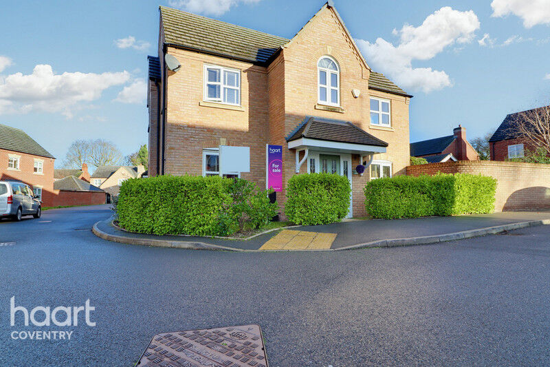 4 bedroom Detached house Marconi Close, Coventry £415,000 haart
