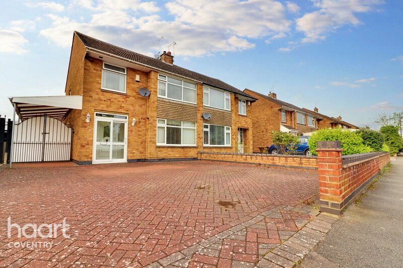 4 bedroom Semidetached house Shirley Road, Coventry £325,000 haart